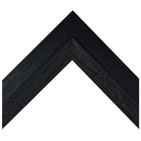 Black Wash Drift Wood Custom Frame